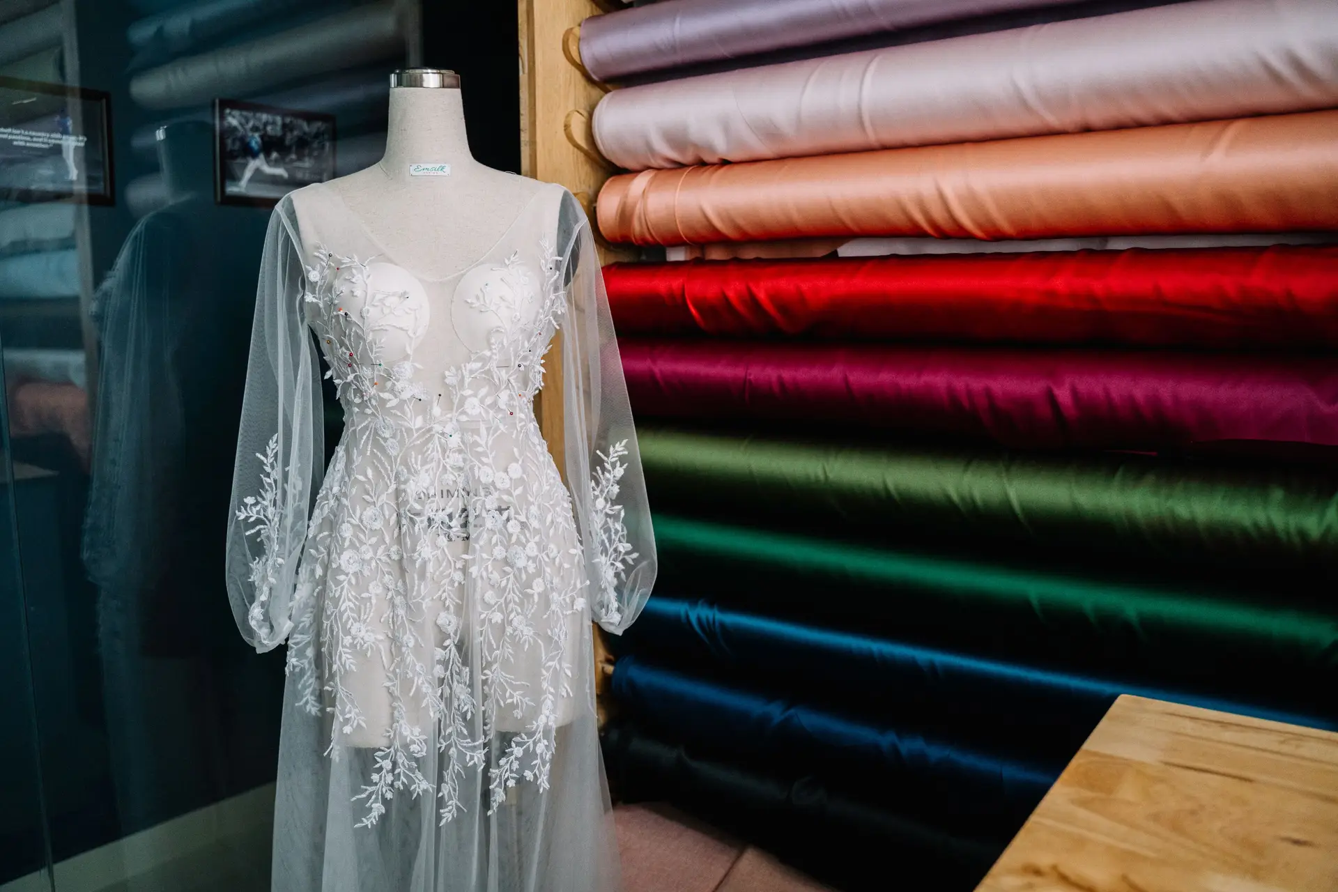 Elegáns Alba Lace Workshop divatfotó